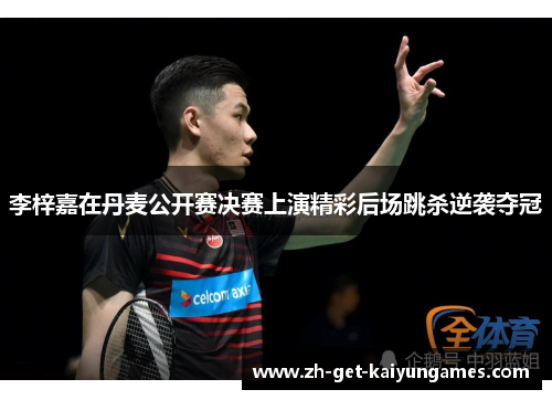 李梓嘉在丹麦公开赛决赛上演精彩后场跳杀逆袭夺冠